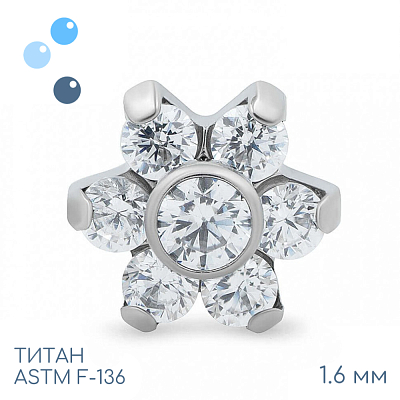 Накрутка Flower 1.6 мм